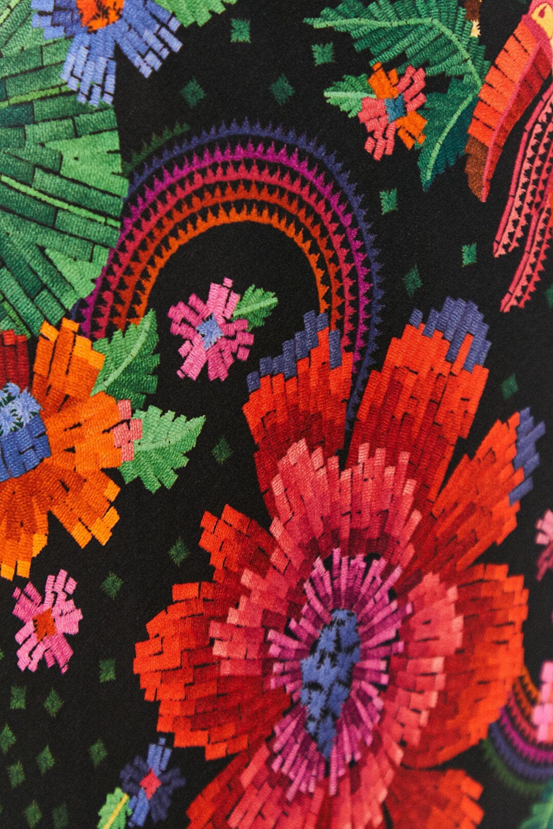 MEDIA OFF LINE_Robe Mi Di Blooming Garden - Noir
