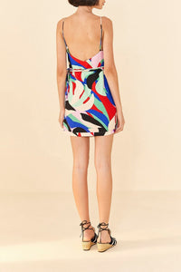 MEDIA OFF LINE_Robe mini Colorful Monstera en lin - Rose