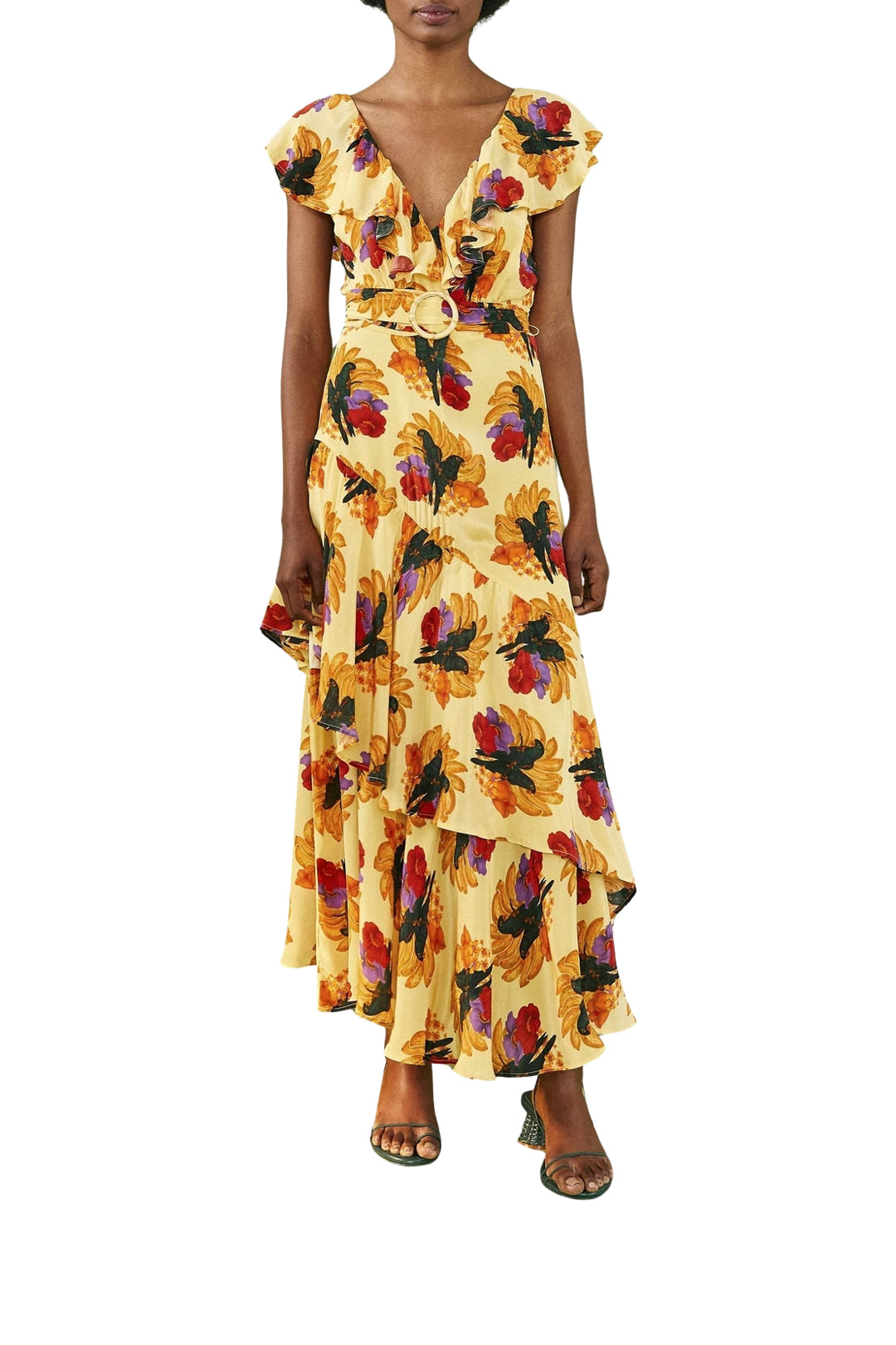 Robe longue Banana Nest - Jaune