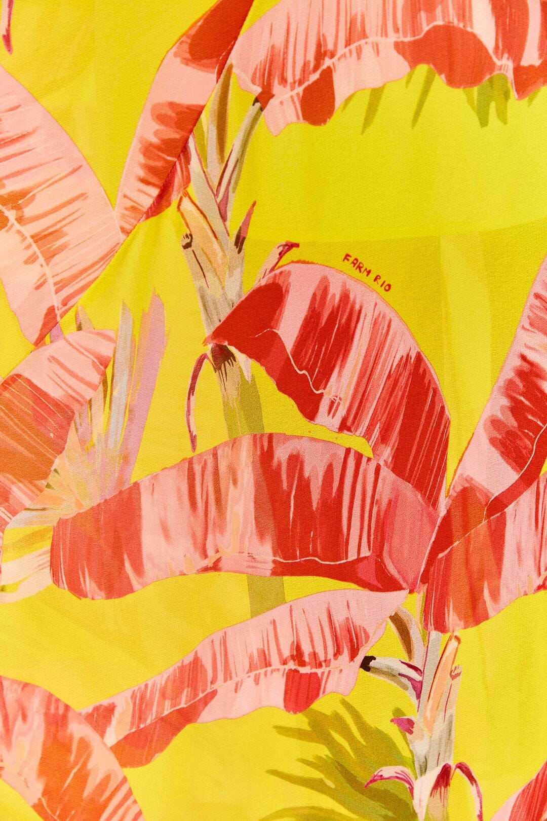 Robe longue Sweet Jungle Lime - Jaune