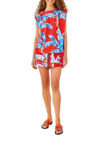 MEDIA OFF LINE_T-shirt Sweet Jungle - Rouge