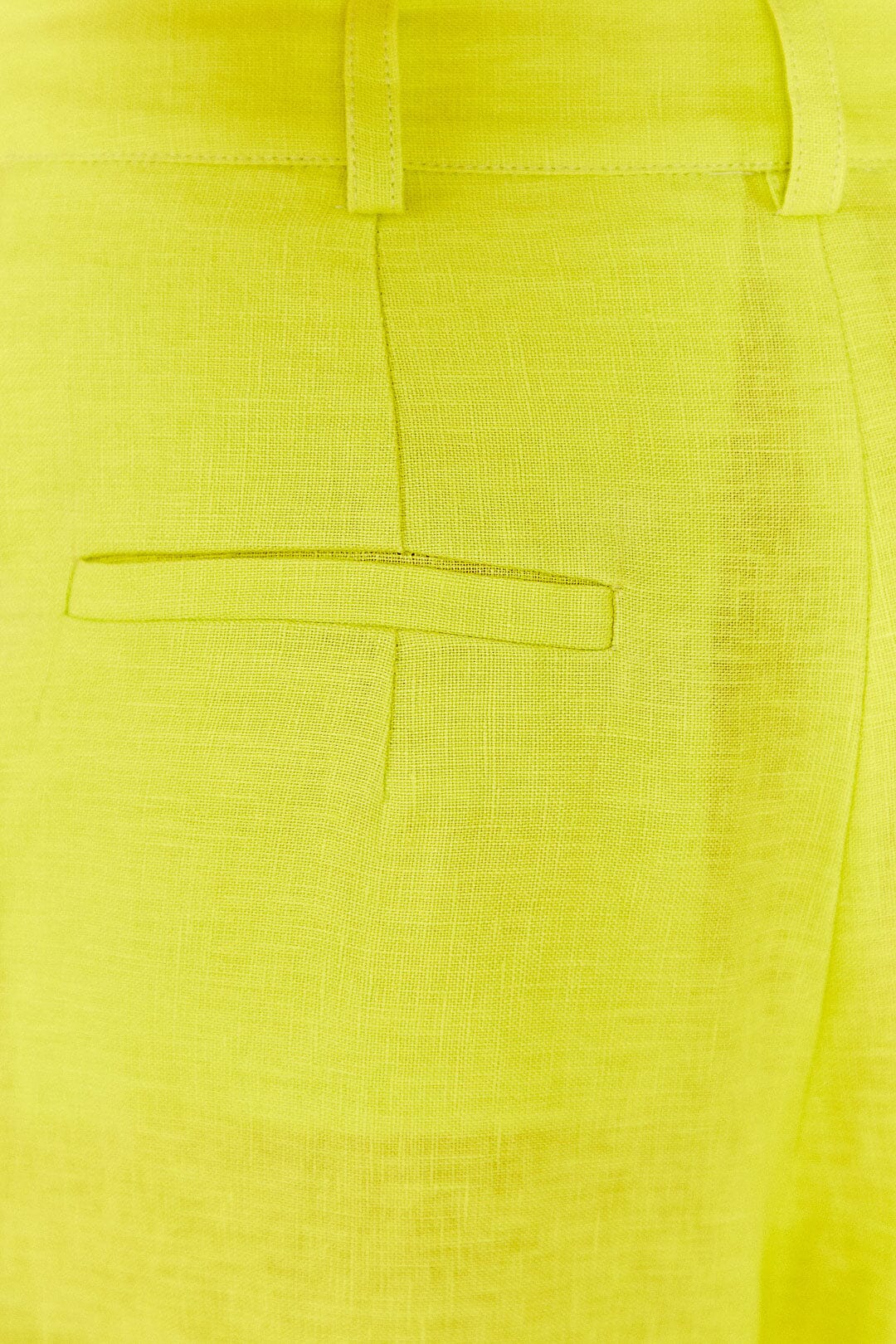 Pantalon Citron en lin - Jaune