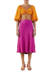 Orange Blouse - Orange
