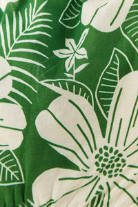 Top court Macaw Elegance en coton - Vert