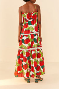 MEDIA OFF LINE_Robe midi Tomato - Rouge