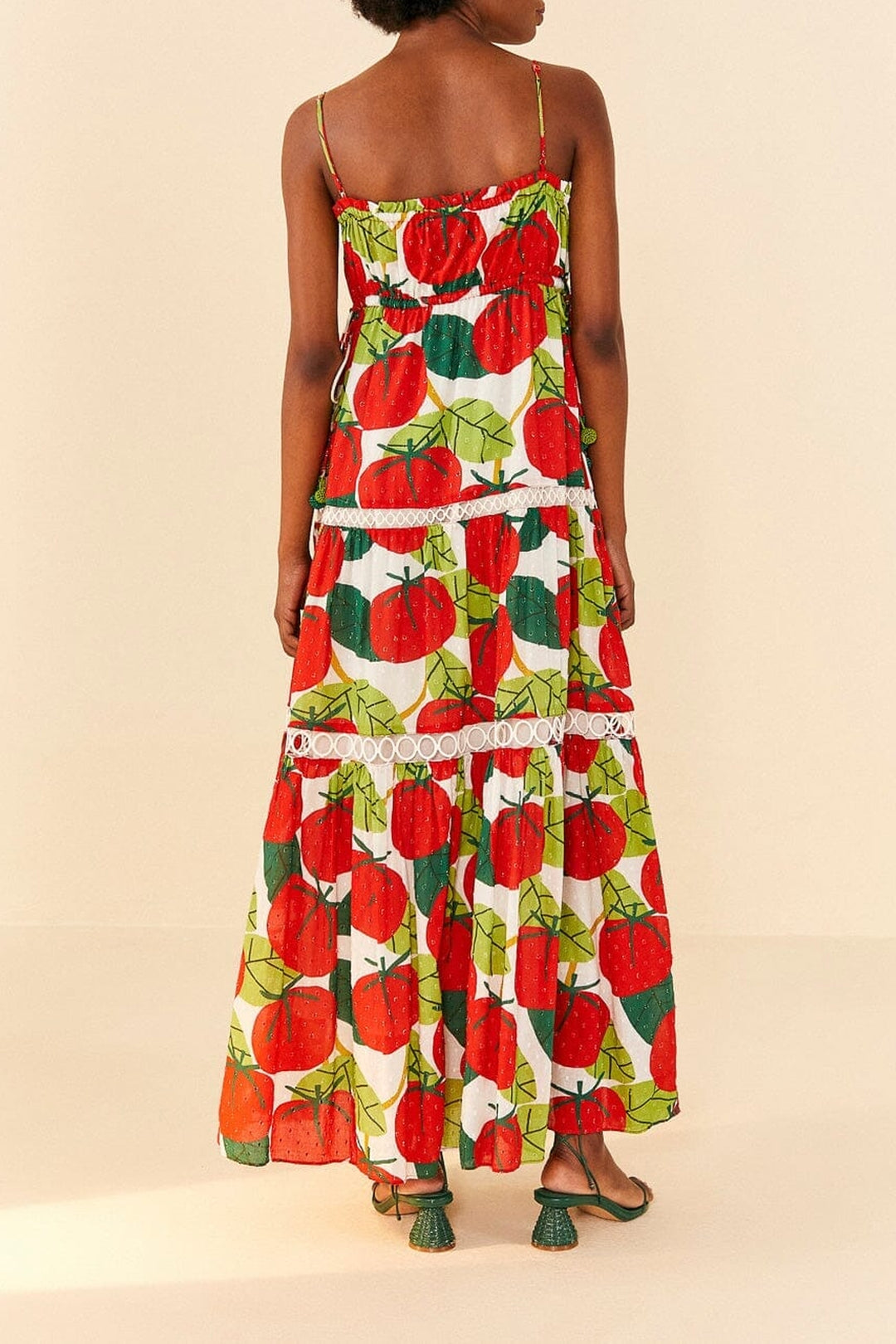 MEDIA OFF LINE_Robe midi Tomato - Rouge