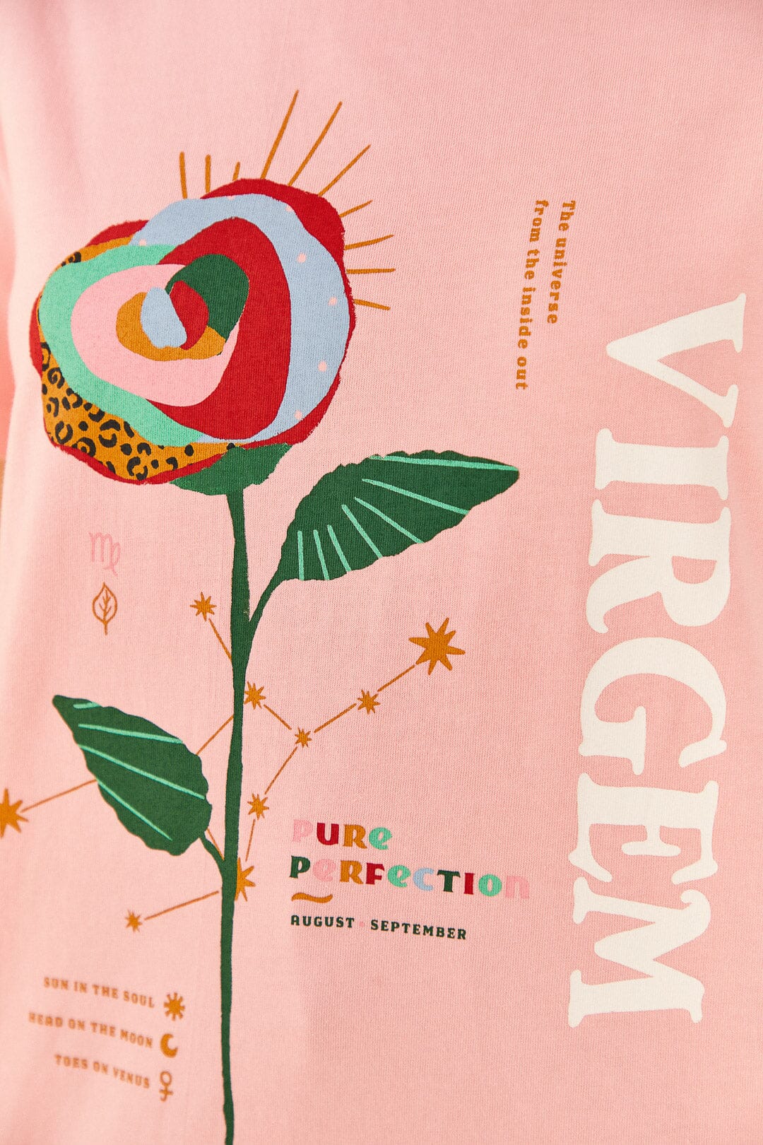 MEDIA OFF LINE_T-shirt Virgo Zodiac - Multicolore