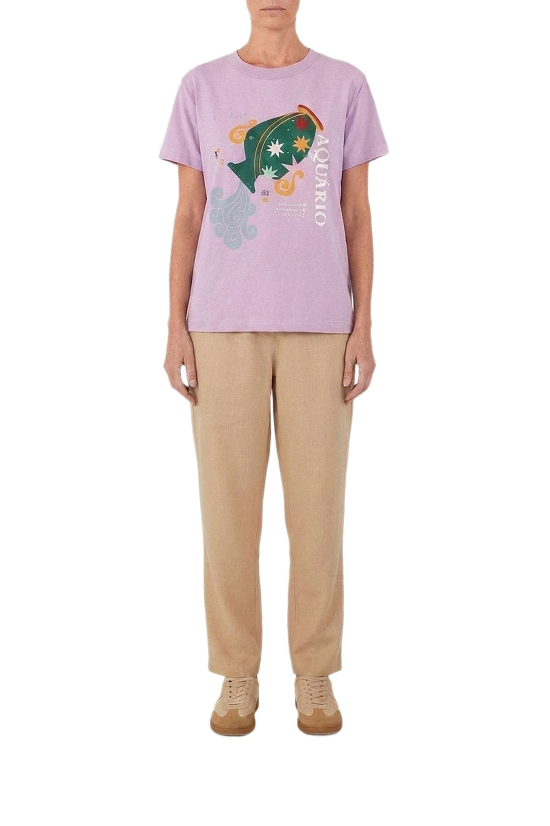 T-shirt Aquarius Zodiac - Multicolore