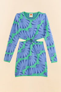 MEDIA OFF LINE_Robe mini Knit Copacabana - Vert