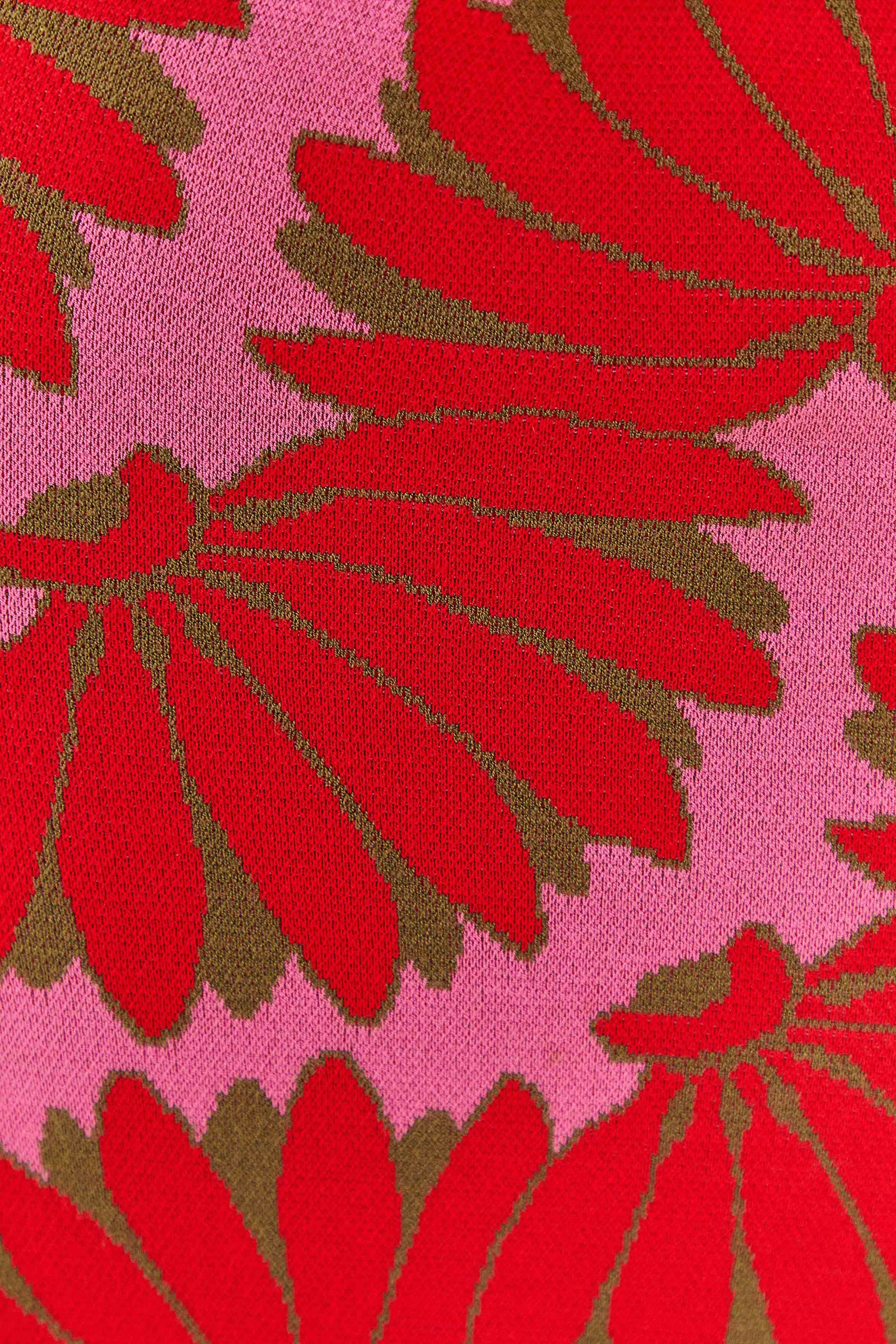 Copacabana knitted maxi dress - Pink