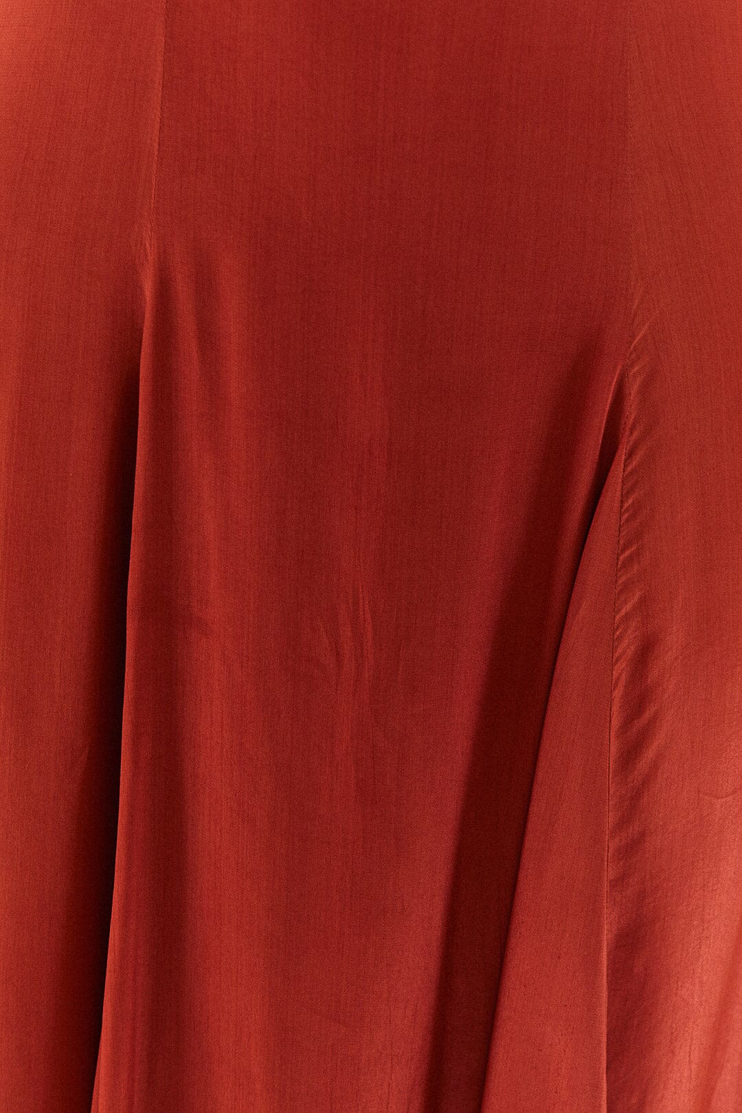 MEDIA OFF LINE_Robe longue asymétrique à bandeau - Rouge