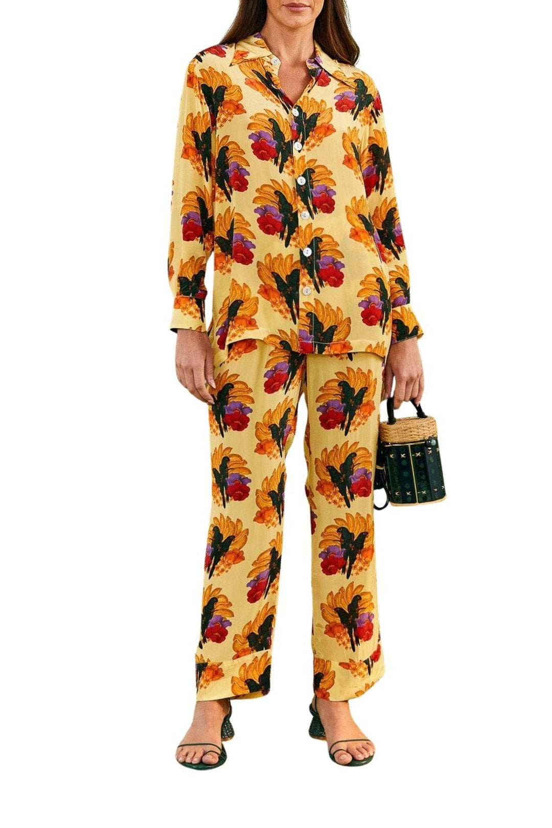 MEDIA OFF LINE_Chemise Banana Nest - Jaune