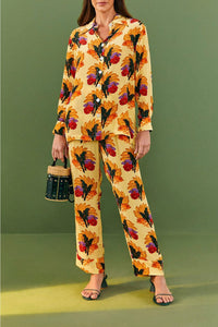 MEDIA OFF LINE_Chemise Banana Nest - Jaune