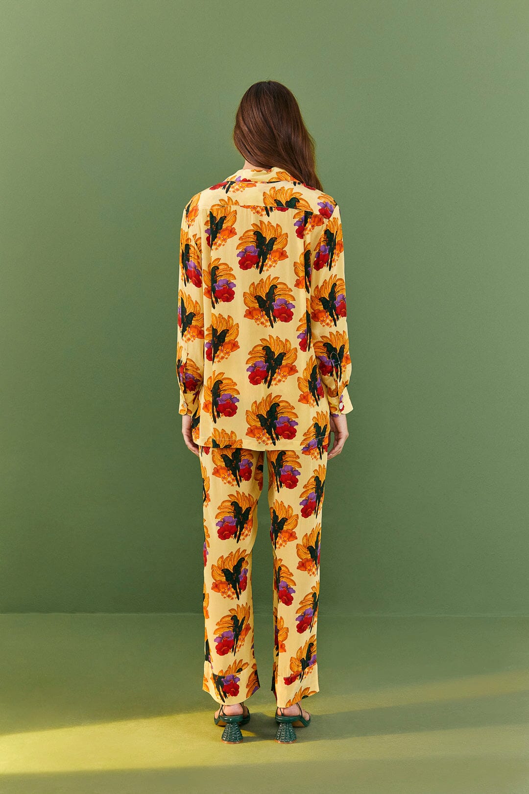 MEDIA OFF LINE_Chemise Banana Nest - Jaune