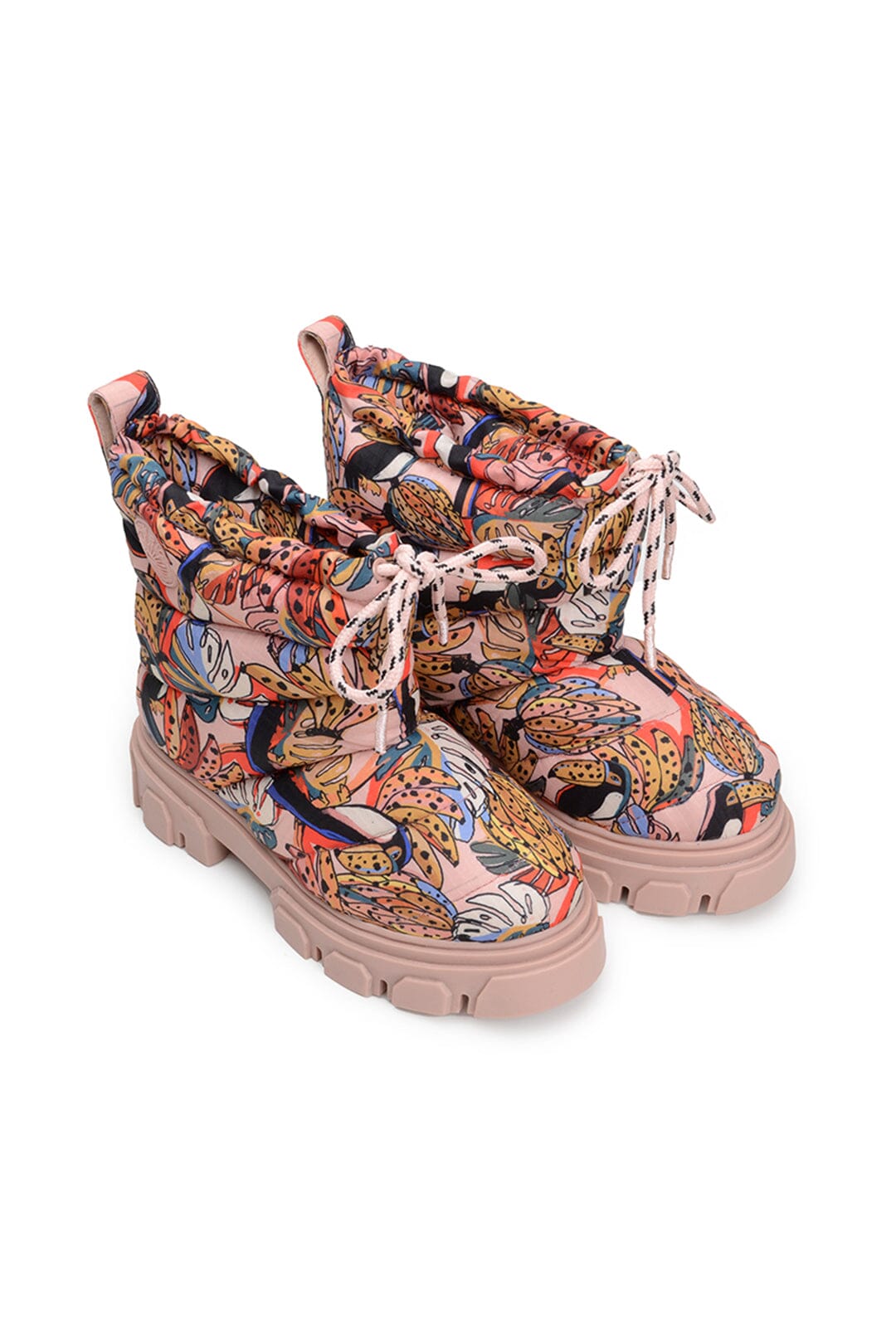 Bottines bouffantes Toucans - Multicolore