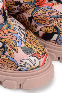 Bottines bouffantes Toucans - Multicolore