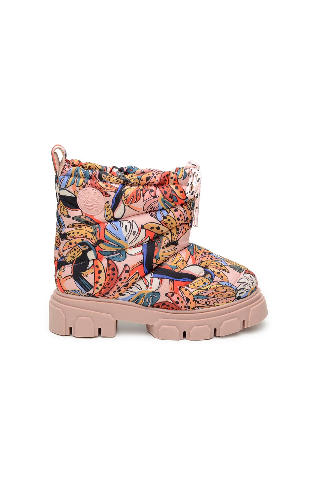 Bottines bouffantes Toucans - Multicolore