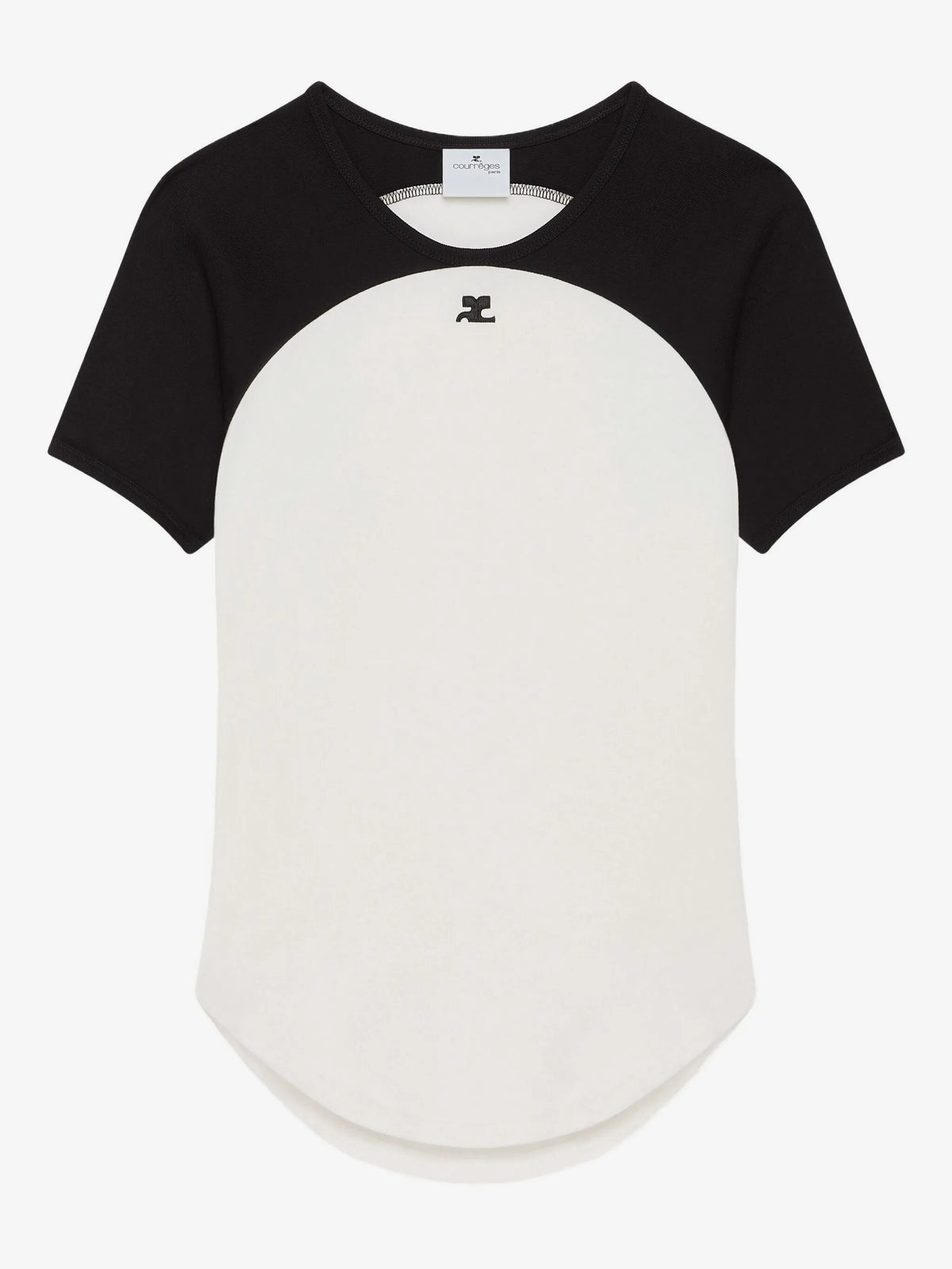 PRIX MARQUE : 90 / T-SHIRT CONTRASTE CERCLE