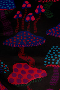 Blouse Mushrooms Neon en tulle - Multicolore
