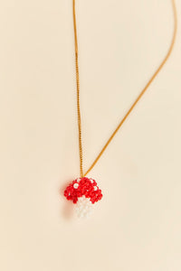Collier de perles Mushroom - Multicolore