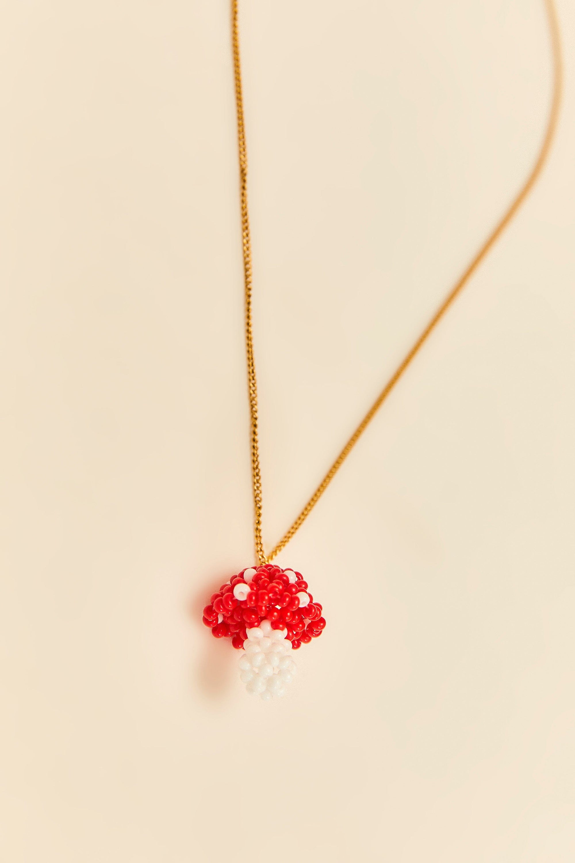 Collier de perles Mushroom - Multicolore