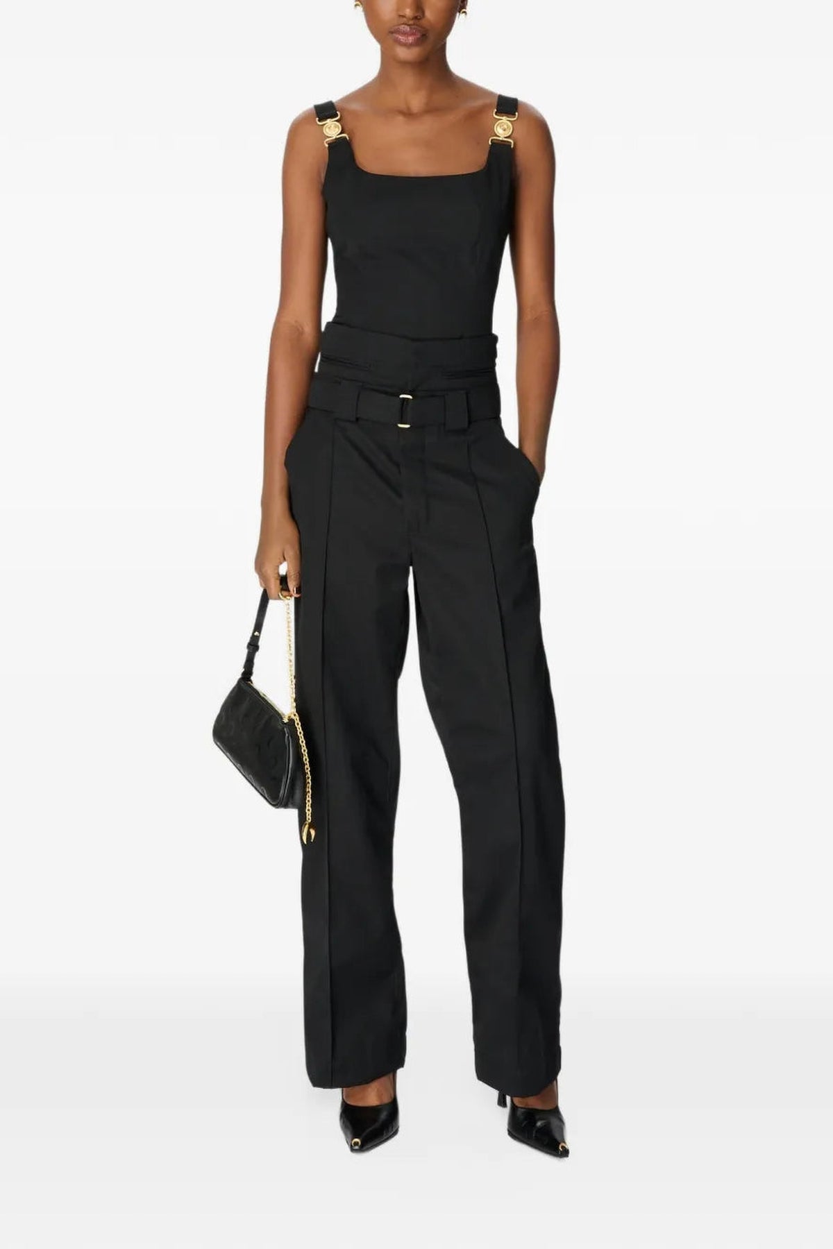 Workwear Sleeveless Top - Noir