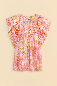 Robe courte Lobsters - Rose