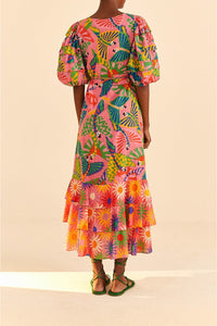 DJV_Multicolor Robes midi - Multicolor