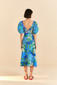 DJV_Jungle Panther Green Robes midi - Jungle Panther Green