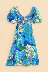 DJV_Jungle Panther Green Robes midi - Jungle Panther Green