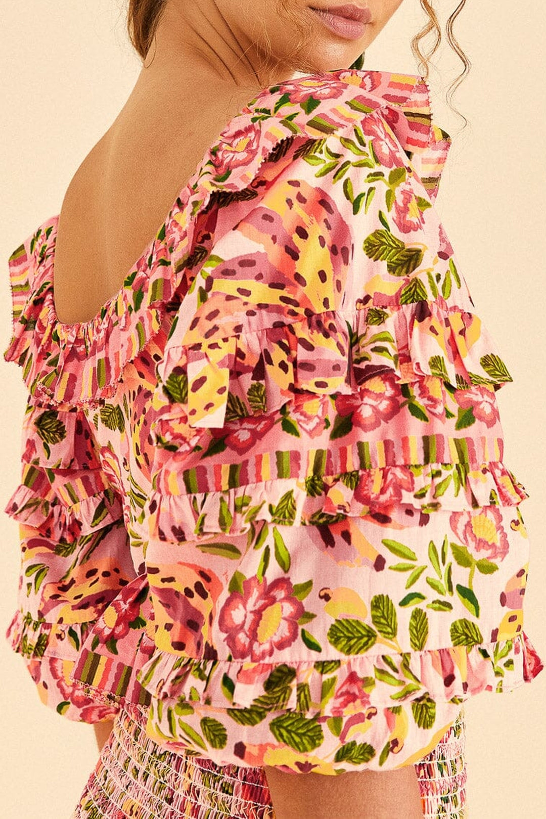 Top Painted Bananas - Rose