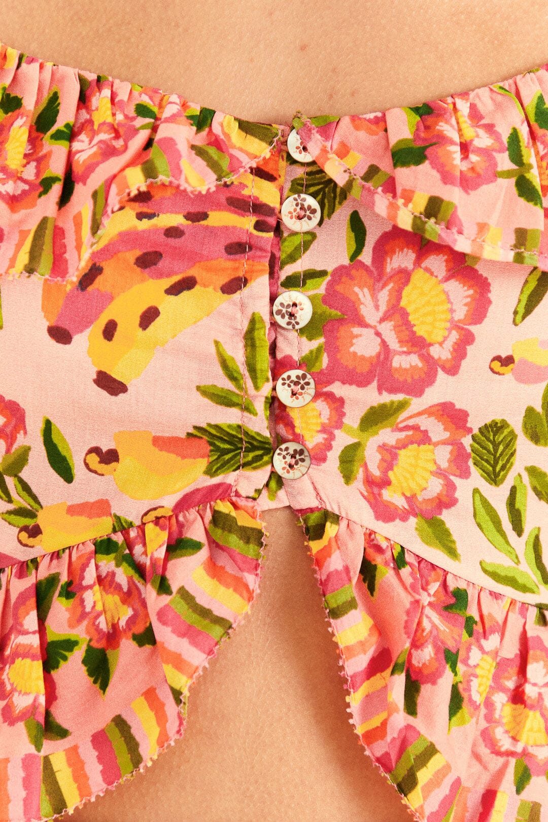 Top Painted Bananas - Rose