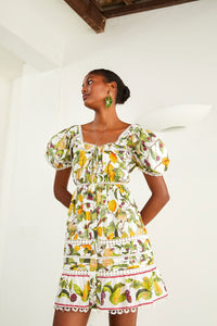 NEW_Fruit Orchard Off-White Robes courtes - Fruit Orchard Off-White