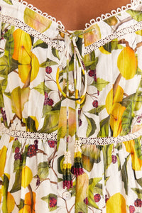 NEW_Fruit Orchard Off-White Robes courtes - Fruit Orchard Off-White