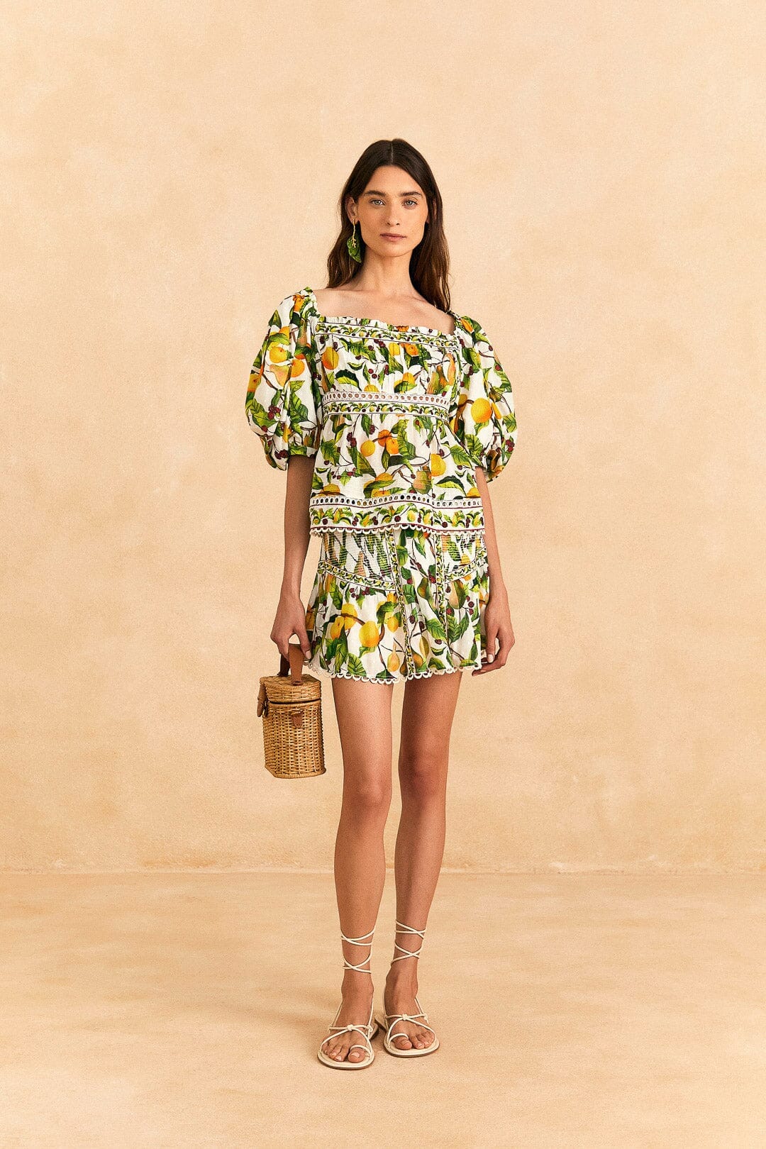 NEW_Fruit Orchard Off-White Jupes & Shorts - Fruit Orchard Off-White