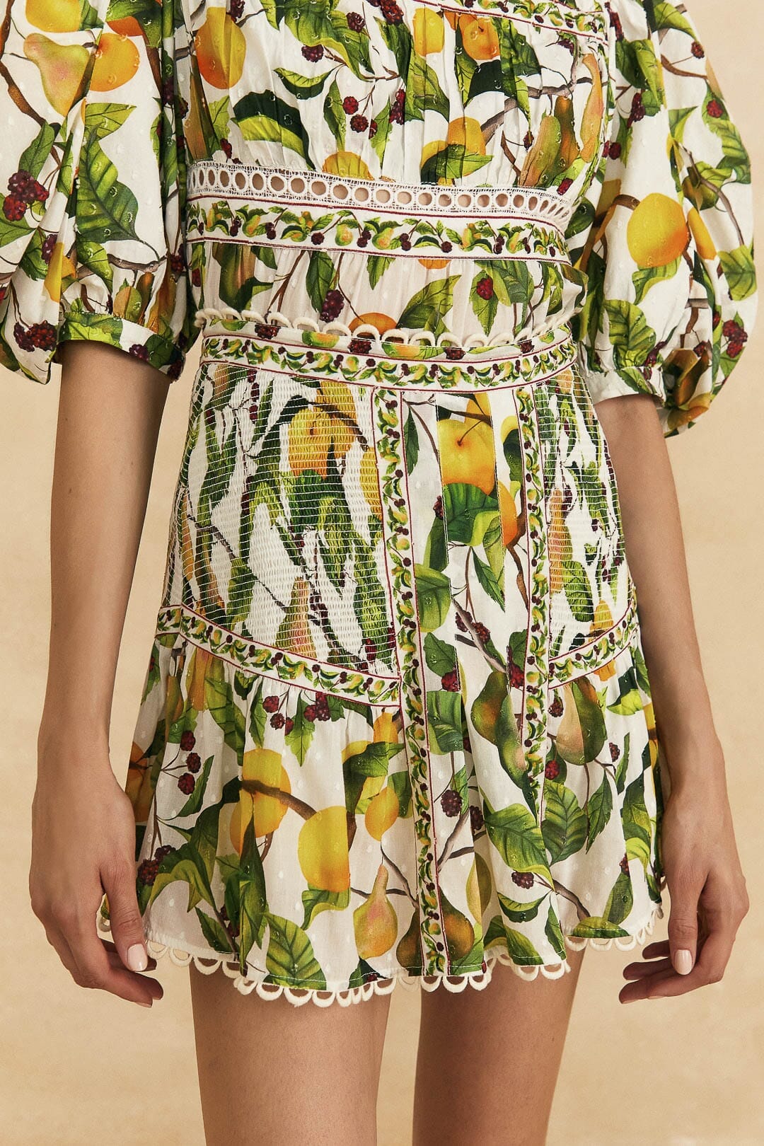 NEW_Fruit Orchard Off-White Jupes & Shorts - Fruit Orchard Off-White