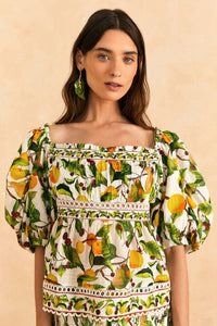 NEW_Fruit Orchard Off-White Chemises & Blouses - Fruit Orchard Off-White