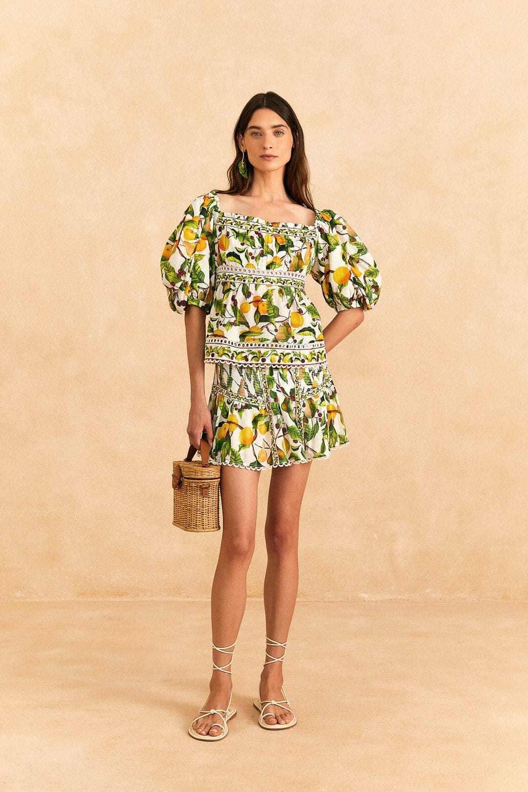NEW_Fruit Orchard Off-White Chemises & Blouses - Fruit Orchard Off-White