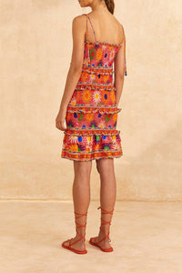 Robe courte Summer Sun Coral - Rouge