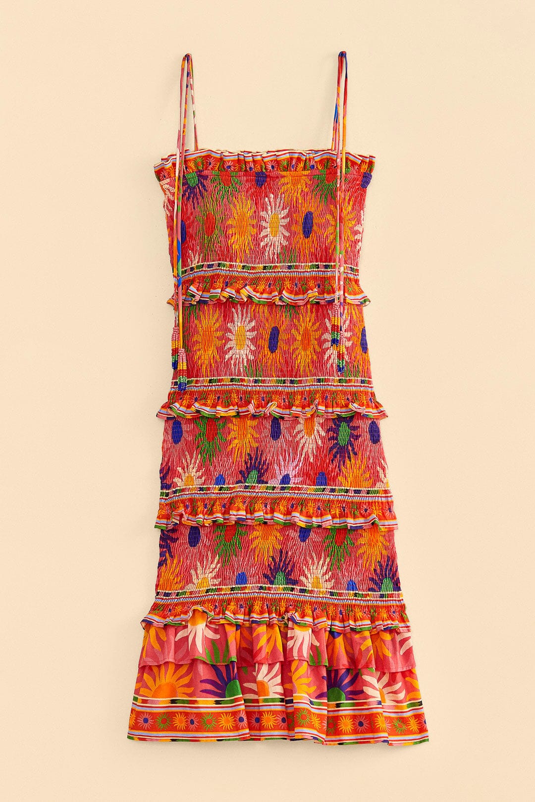 Robe courte Summer Sun Coral - Rouge