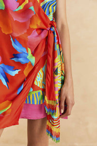 Robe courte Ombre Chita - Multicolore