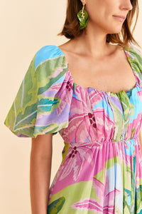 NEW_Vibe Multicolor Robes midi - Vibe Multicolor