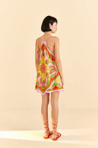 NEW_Toucans Scarf Multicolor Robes courtes - Toucans Scarf Multicolor
