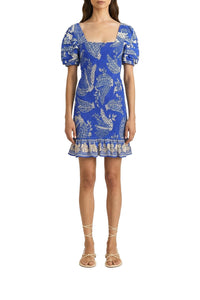 DJV_Lace Bananas Navy Blue Robes courtes - Lace Bananas Navy Blue