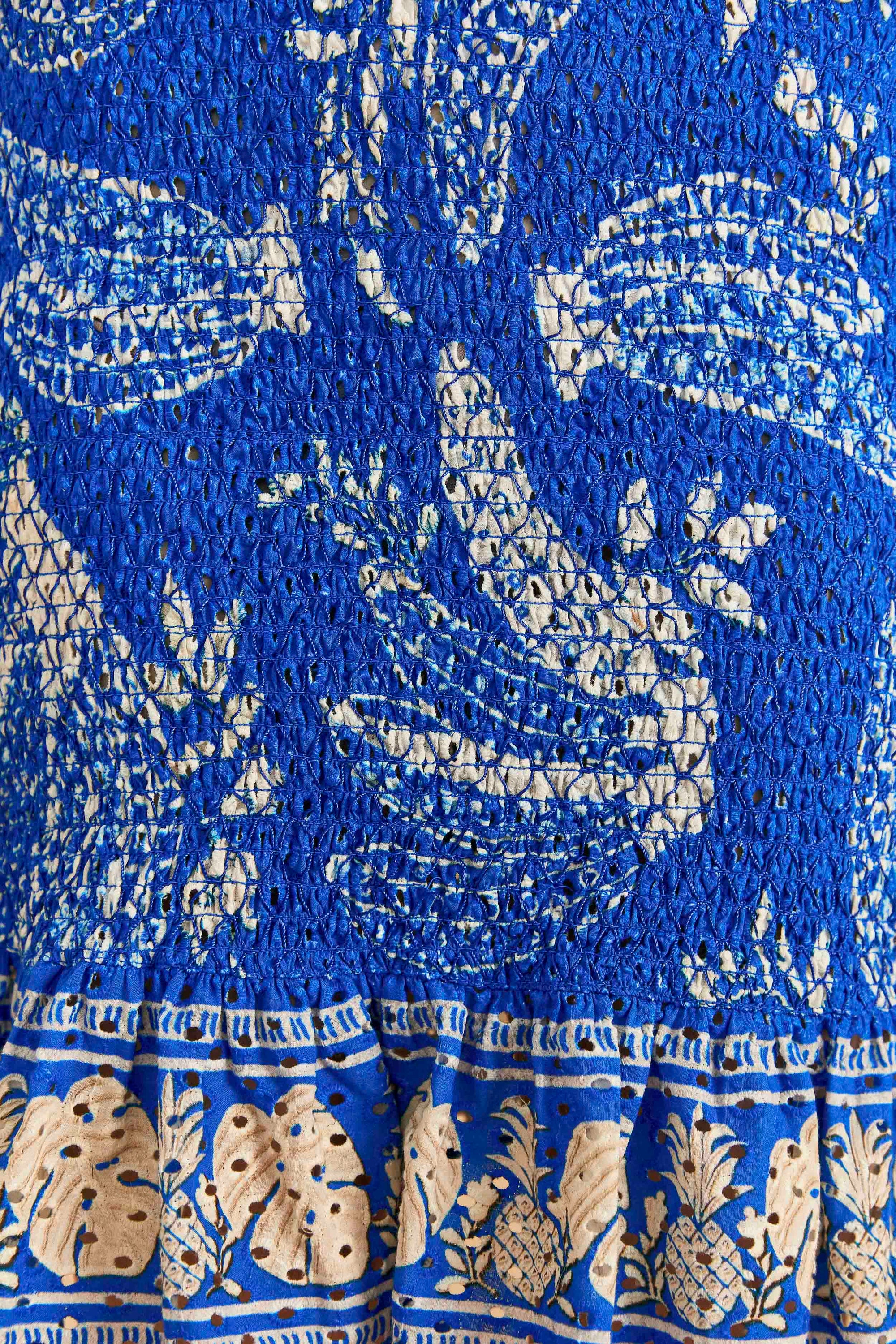 DJV_Lace Bananas Navy Blue Robes courtes - Lace Bananas Navy Blue