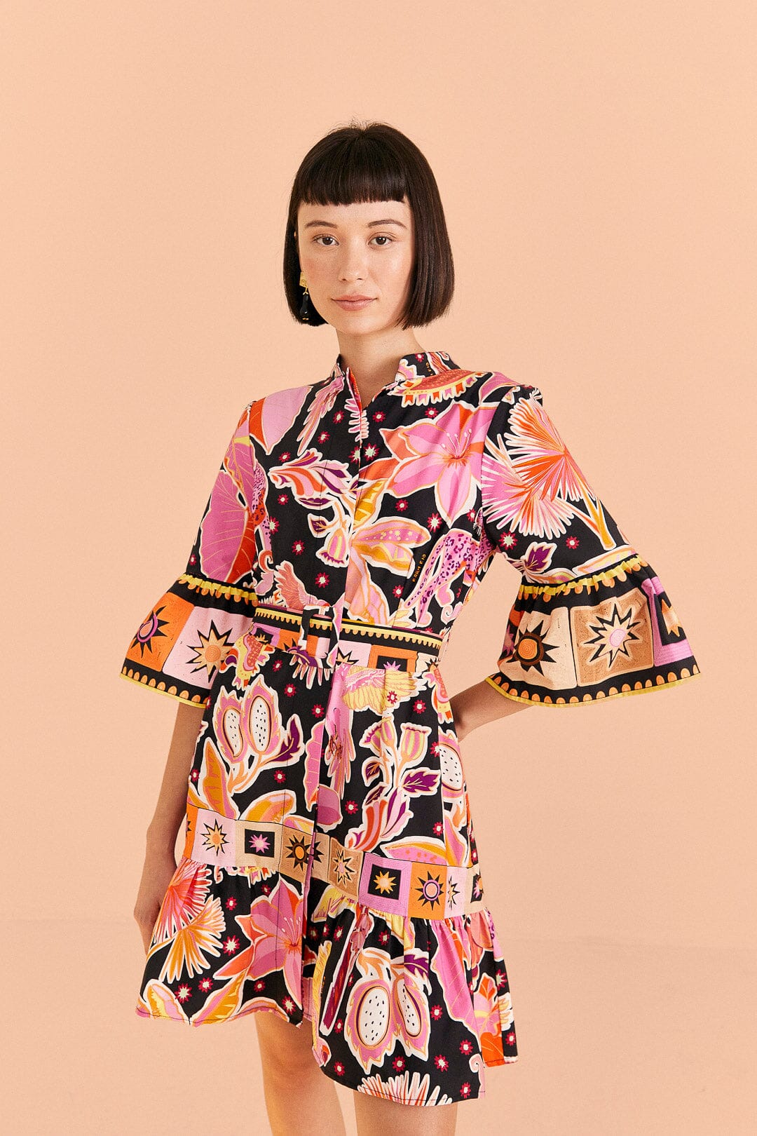 NEW_Enchanted Nature Black Robes courtes - Enchanted Nature Black