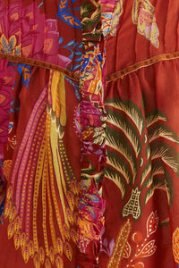 Blouse Mystic bush - Rouge
