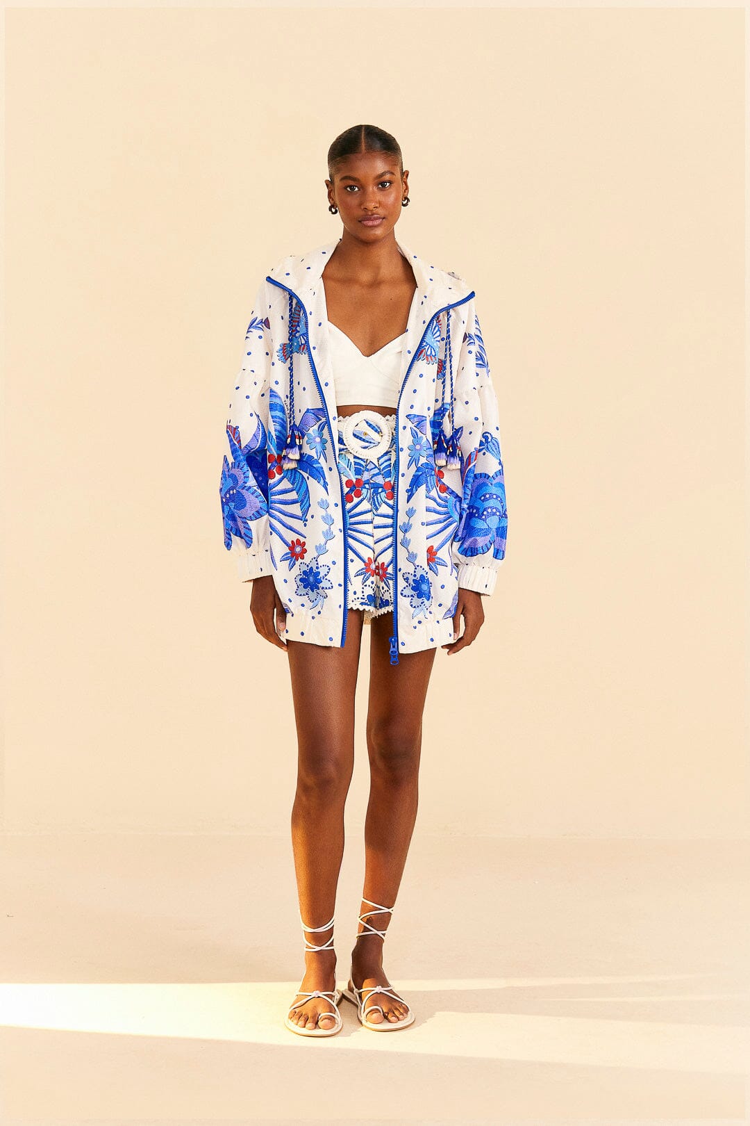 NEW_Jungle Chic Off White Vestes & Manteaux - Jungle Chic Off White