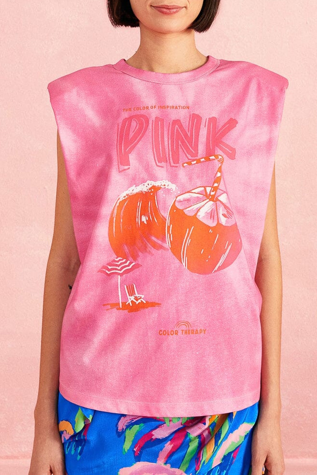 T-shirt Coco en coton - Rose