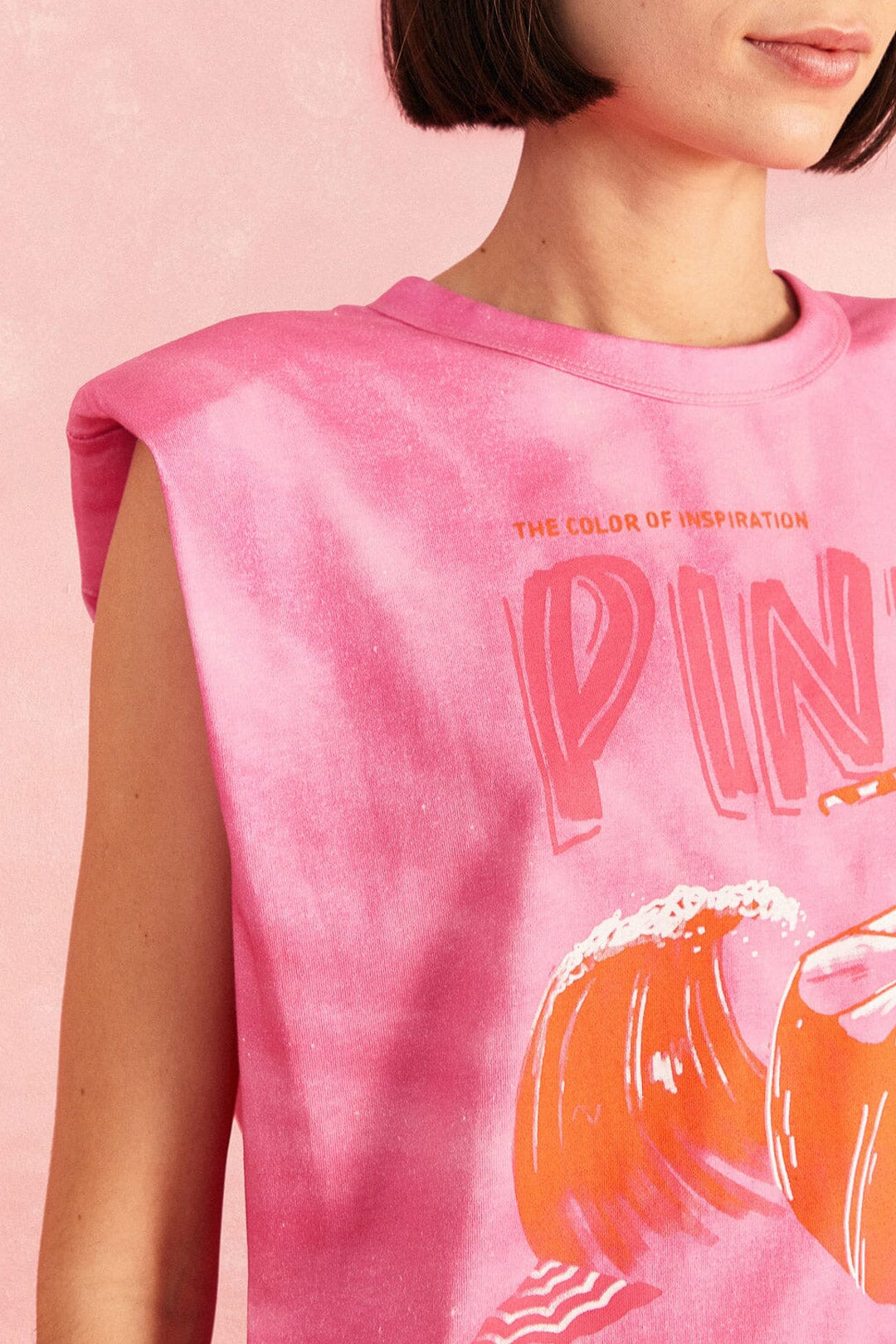 T-shirt Coco en coton - Rose